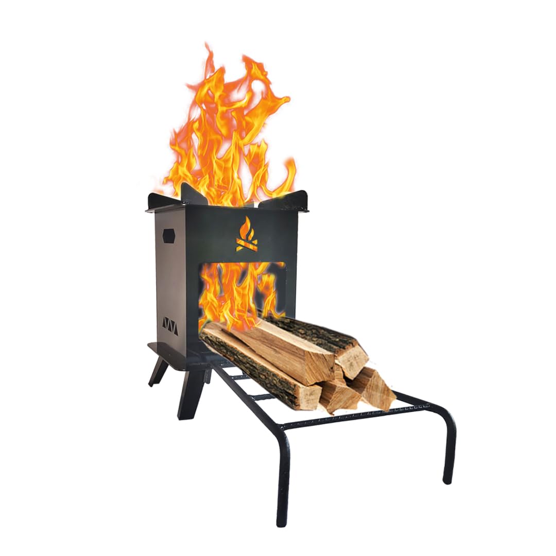 bonfire go outside STR SBSKIT BGO① GREENSPIRIT (BS01) Wood Fire Stove For Home and Large Family