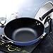 Wok Wok nieprzywierająca patelnia bez dymu autentyczny wok płaski spód gospodarstwo domowe żelazny garnek garnek ze stali nierdzewnej 34 cm