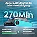 AIPER (2026 Upgrade) Scuba S1 Poolroboter Boden und Wand, Wasserlinienreinigung, Doppelfiltration, 240 Min Laufzeit, Intelligente Navigation, App-Steuerung & OTA-Updates für Einbau- und Aufstellpools