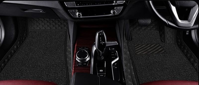 Image of Continental AUTO Boot Compatible with Renault Kwid Luxurious Custom Fitted Car Trunk /Boot /Dicky Mats - Black with Silver