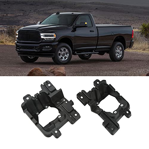 Fog Light Bracket, Soporte de plástico para luz antiniebla frontal, 2 piezas con número de referencia 68449383AA, reemplazo directo para 2500 3500 2019-2021 miniatura 7