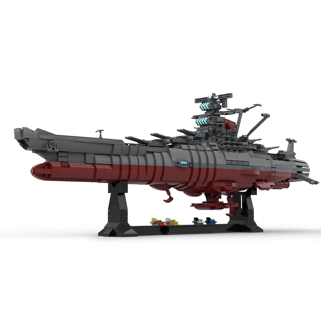 Amazon.co.jp: Toyvanta 星間戦艦モデルキット SF宇宙船ビルディング