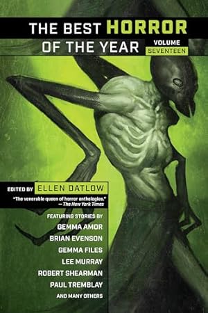 Book cover The Best Horror of the Year, Volume Seventeen
