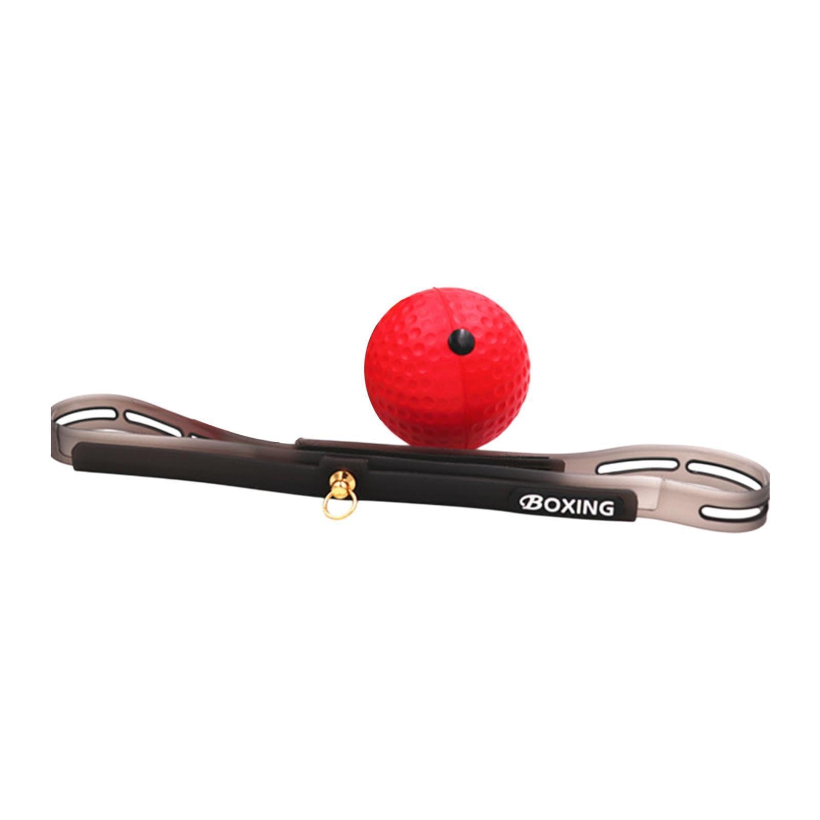 Boxing Reflex Ball Headband Set Adults React Ball for Sports Agility Fitness 20g Red Ball-image-32