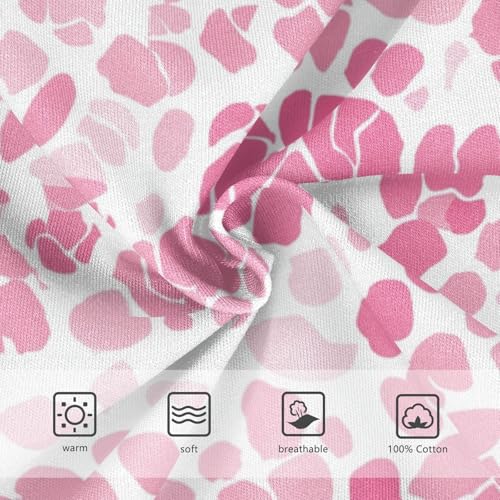 KLL Pink Glitter Leopard Print Toddler Boy Cotton Briefs Underwear Breathable Undies3