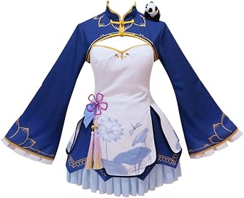 Anime Re Zero Starting Life in Another World Cosplay Costumes Rem Ram Blue Dresses Halloween Party
