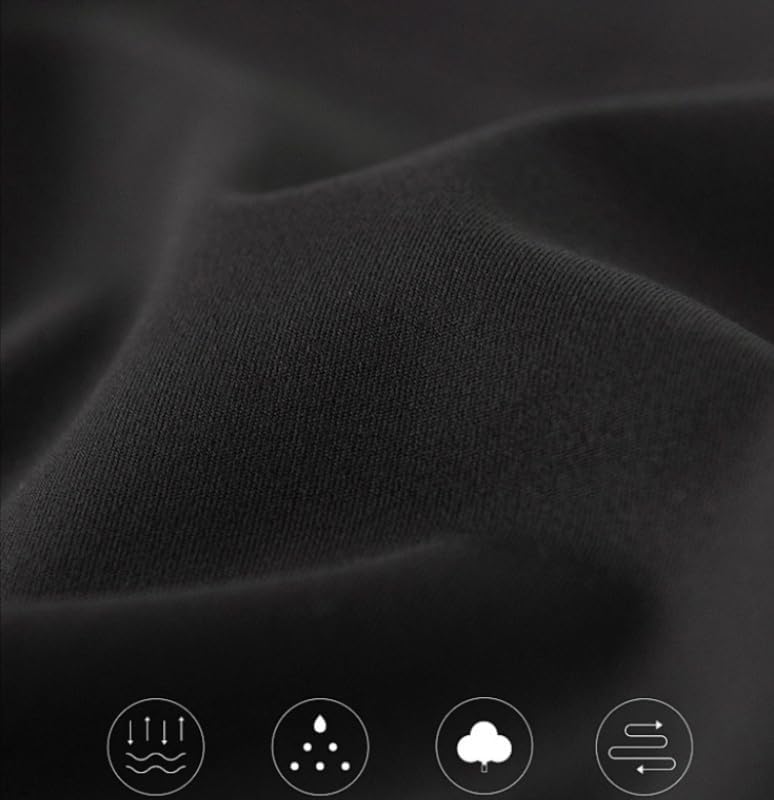 Toptim High Waist Flared Everyday Pants, Black Stretch Leggings, Athletic Bell Bottom Pants - Image 4