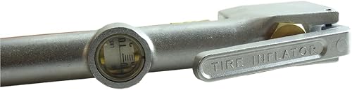 Miniatura 4 de K Tool International 89002 Medidor de inflado de neumáticos con portabrocas de doble cabezal para garajes, taller de reparación y bricolaje,