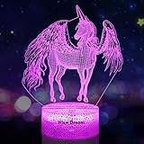 🌟【Unicornio Santo】El unicornio es una mascota, lo que significa suerte, felicidad, belleza, amor, nobleza y pureza. Según la leyenda, el cuerno de un unicornio puede curar todas las enfermedades. La luz nocturna Unicornio desea a toda la familia salud y felicidad.