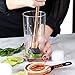 Fifth Label 13-Piece Cocktail Shaker Set - Weighted Boston Shakers, Liquor Pourers, Japanese Double Jigger, Strainer, Mixing Glass, Spoon - Copper-Plated Bartending Kit - Mixology Equipment & Gifts