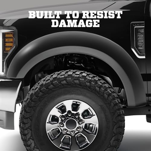 Image of Husky Liners Fender Flares Extend-A-Fender Style | Fits 2019-2026 Ram 2500 & 3500 | Front & Rear, 4-pc Black - 2805931