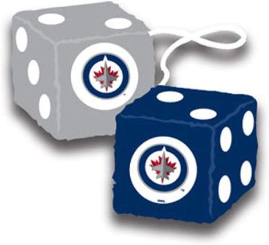 NHL Fuzzy Dice, 3"