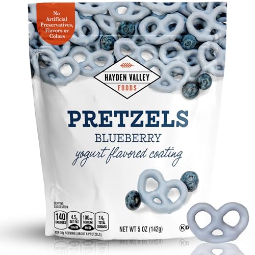Hayden Valley Foods Blueberry Yogurt Flavored Covered Pretzels | 5