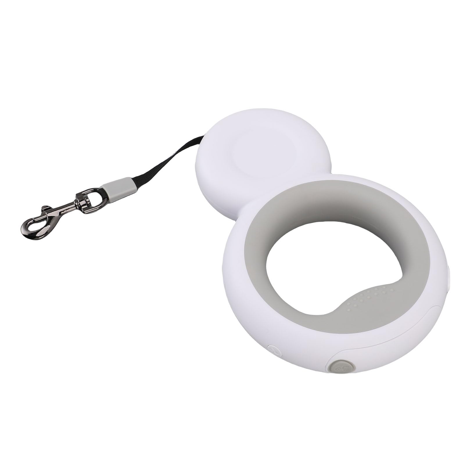 Laisse de Chien Rétractable avec Porte-sacs de Merde et Lumière LED, Laisse de Chiens Rétractable Lourde, Câble à Mâcher, Ruban Réfléchissant, Pas de Système Enchevêtrement, pour les Grands Chiens