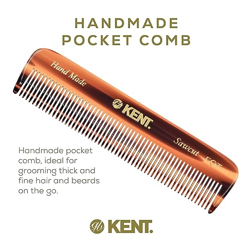 Kent A FOT Handmade Fine Tooth Beard Comb