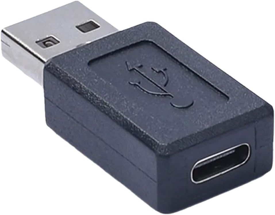 Avejjbaey USB - USB Cアダプター USB C メスからUSB 2.0 オス 車載充電 Type C コンバーター ノートパソコン 電話 タブレット用