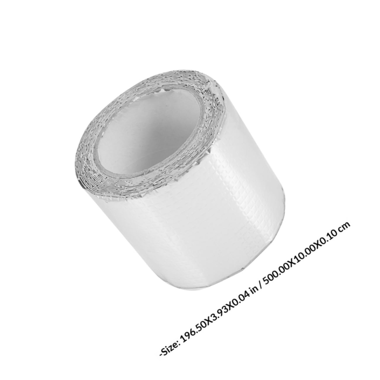 Waterproof Self-Adhesive Butyl Aluminum Foil Tape 15cm X 5m for Rv Roof Repair, Shower Wall Sealant, and Metal Roof Leak Protection