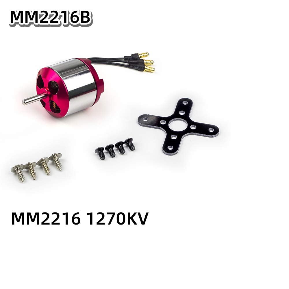 AEO RC Metal Motor A28L(2216) 1270KV Micro Brushless Outrunner Metal Motor Power Supply for Remote Controlled Flying Models (1pc)