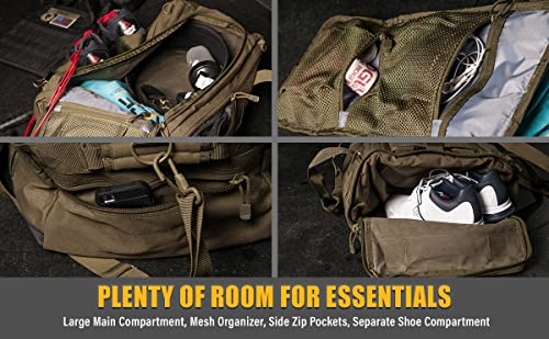 Coyote Brown Centurion Duffle Bag By Condor4