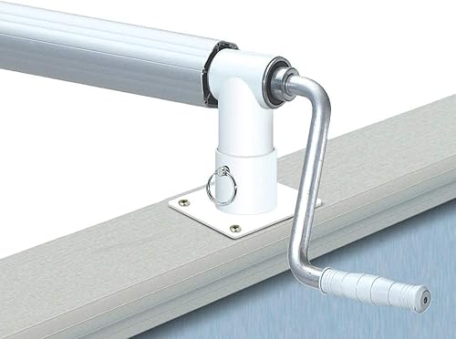 Miniatura 4 de GLI Pool Products Whirlwind - Carrete solar de aluminio sobre el suelo (varios anchos) (18 pies de ancho)