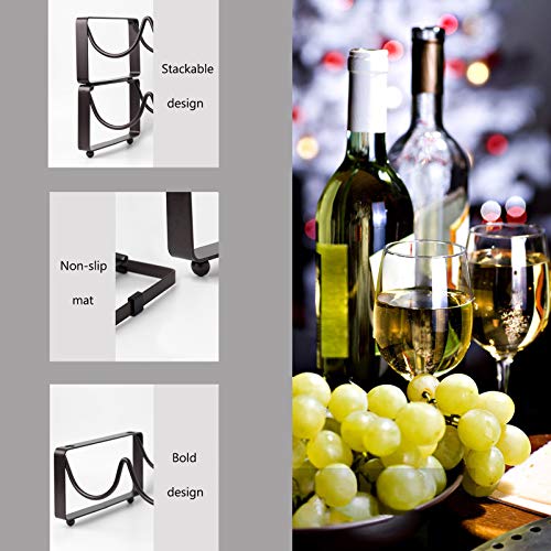 Soporte Modular para Botellas de Vino de 2 Niveles miniatura 3