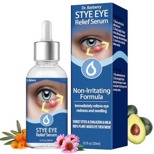 Stye Eye Drops, Stye Eye Treatment, Eye Stye Relief Serum, Non-Irritating Formula with Hippophae...