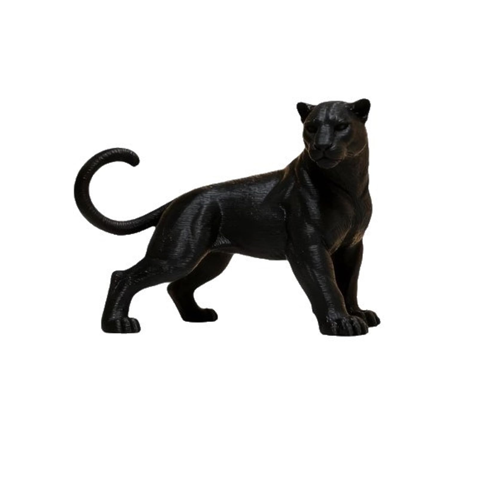 Tsophreniq Panthers Sculpture 3D Printed Decors Animal Statue Collectible Ornament for Desktop Bookshelves Display Decoration Animal Lover
