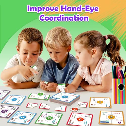 Edulok Math Games for Kids 5-7, Addition and Subtraction Educational Games, Kindergarten Learning Activities, Classroom Must Haves