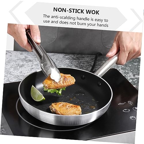 Wok antiadherente IMIKEYA con mango ergonómico miniatura 6
