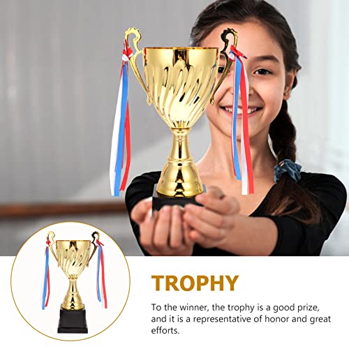 Toyvian Troféu de Prêmio Decorativo Multifunção Troféu Concurso Troféu Esportivo Acessório Esportivo
