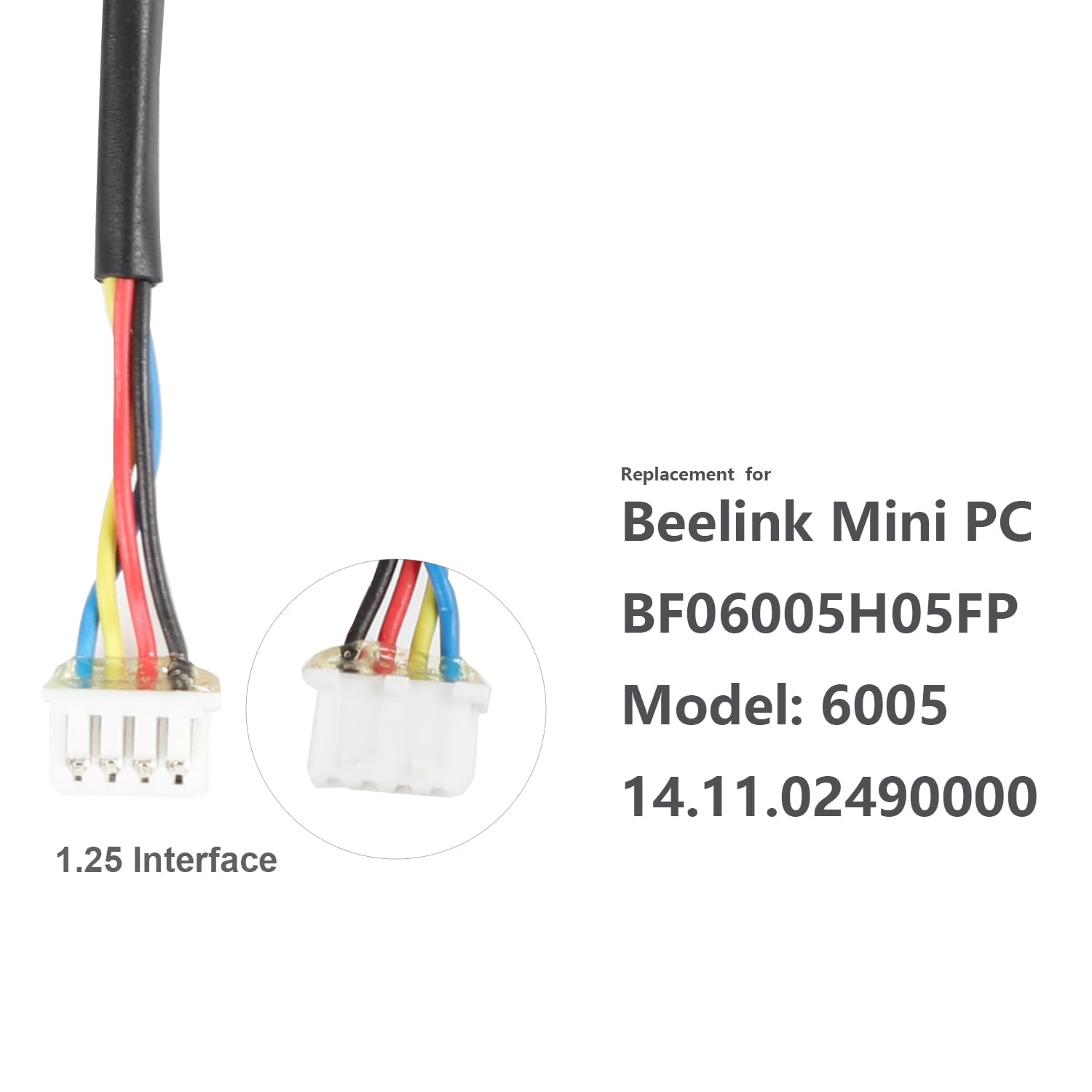 Amazon.co.jp: BF06005H05FP CPU冷却ファン Beelink Mini S12 Pro EQ12