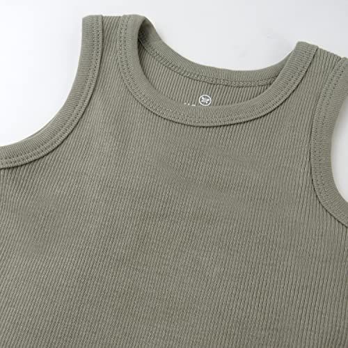 Image of HonestBaby unisex-baby Playwear Outfit Sets Tops and Bottoms 100% Organic Cotton for Baby and Toddler Boys, Unisex