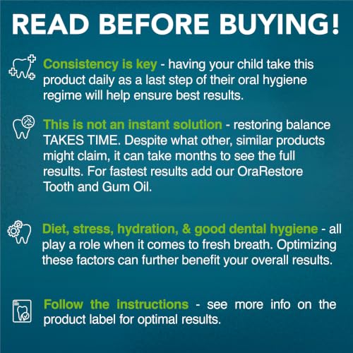 Image of Oral Probiotics for Mouth Bad Breath Treatment for Adults; Dentist Formulated Dental Probiotics for Teeth and Gums Health & Chronic Halitosis with BLIS K12 M18, 60 Chewable Oral Health Tablets Mint