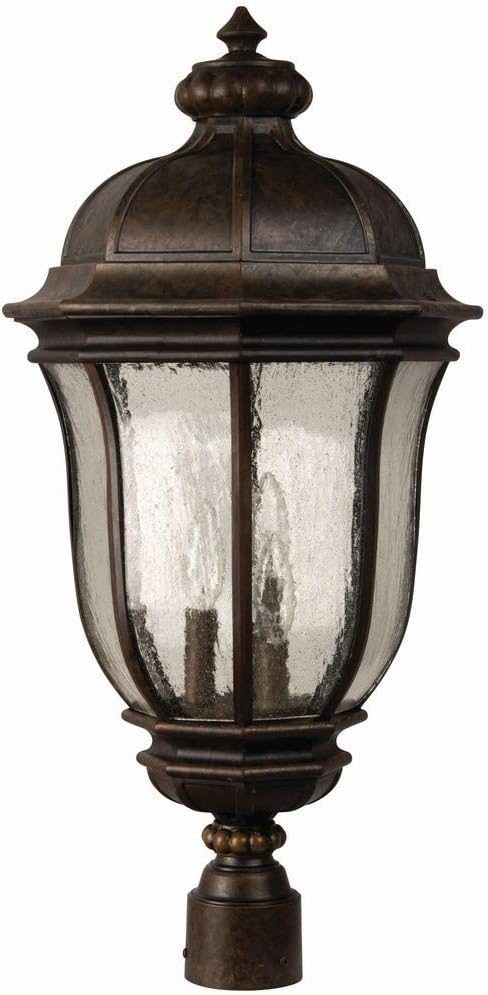 Craftmade Harper Large Post Mount Peruvian Bronze Outdoor