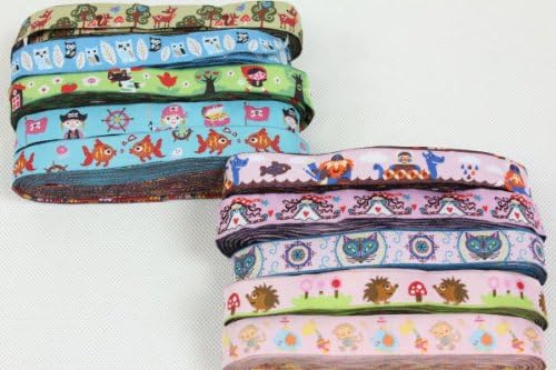 Amazon チロリアンテープ10本セットh 4ｍ 10柄 刺しゅうチロル Rb 5162 手芸用布ベルト テープ 通販