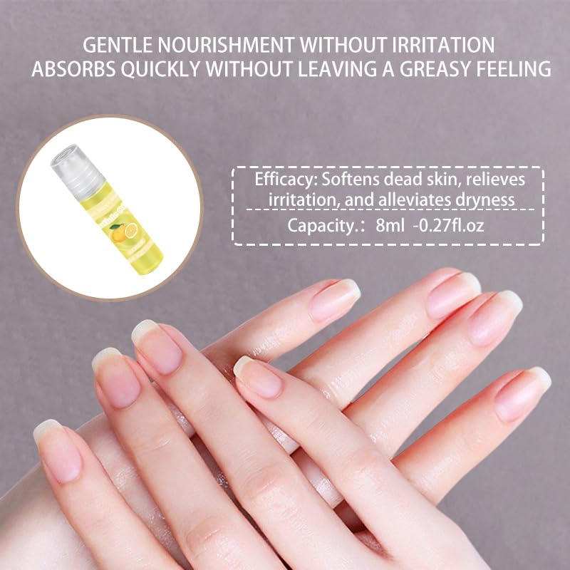 8ml Cuticle Oil Pen Rose Scent,cuticle oil moisturizing nail care to prevent hangnails, cuticle oil for nail growth and strength