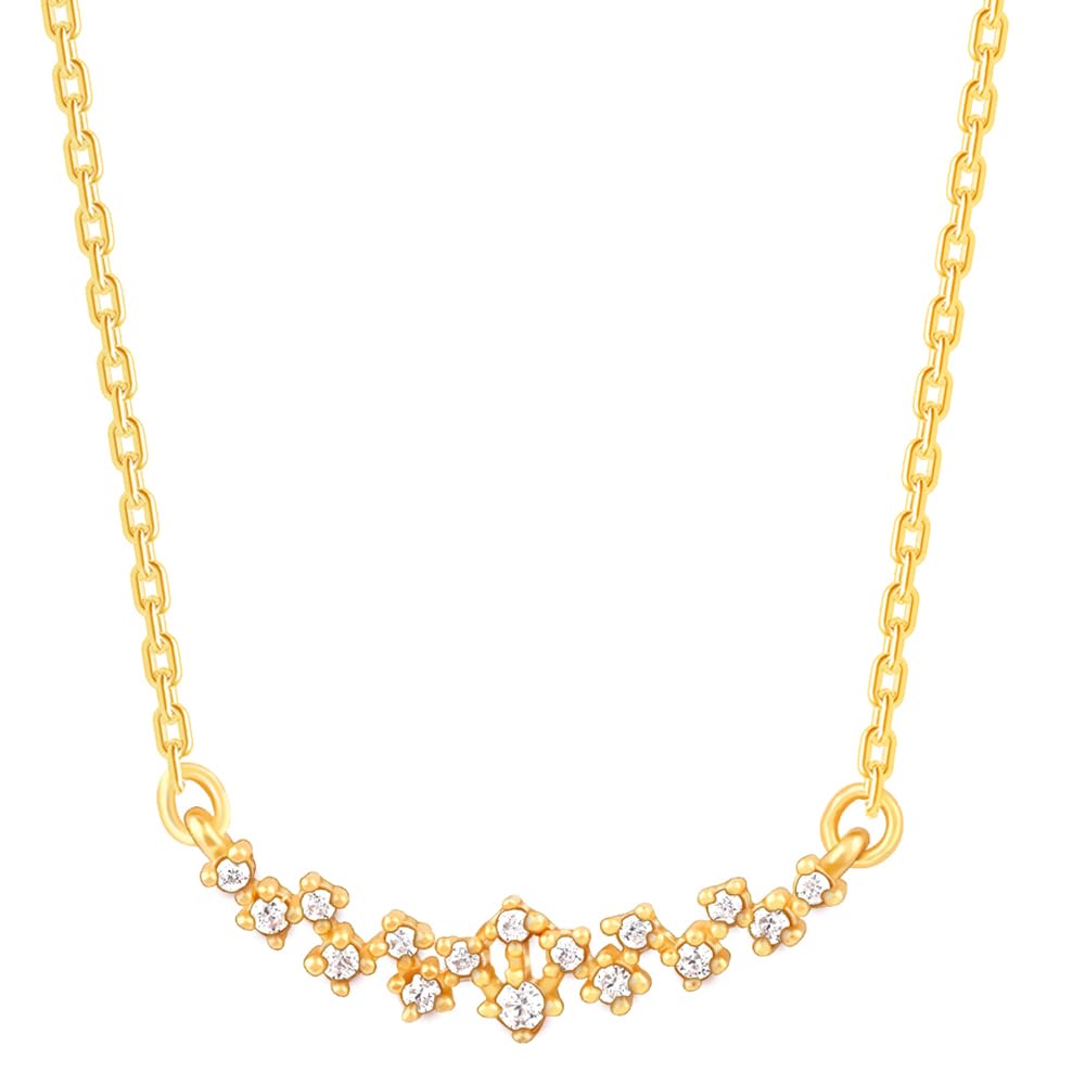 giva 925 Silver Rose Gold Zircon Studded Necklace | Gifts for Women & Girls-picture-49