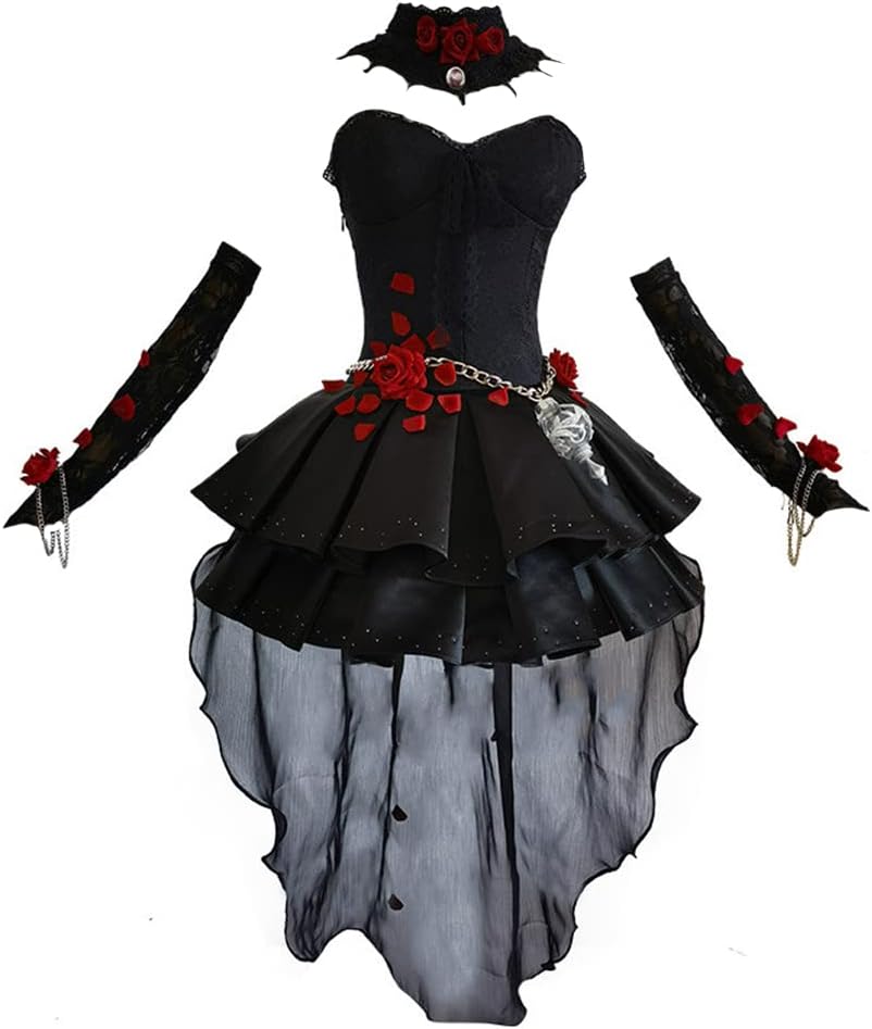 Game Cosplay Costumes Psychologist Ada Mesmer Cosplay Everlasting Night Uniforms Halloween Carnival Party