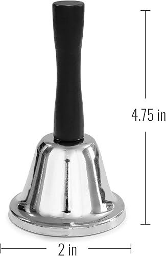 Vista 6 de Campana de llamada Duro-Med, plata y negro