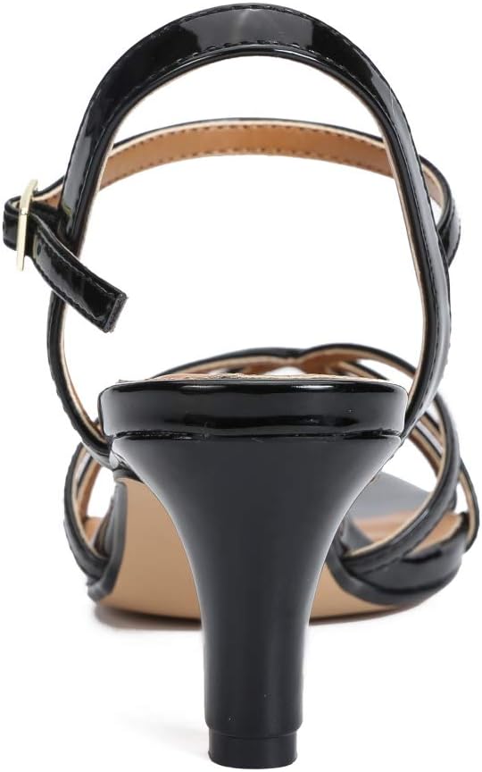 MAIERNISI JESSI Unisex Men's Women's Strappy Sandals, Kitten Heel, Slingback, Open Toe, Dress Shoes