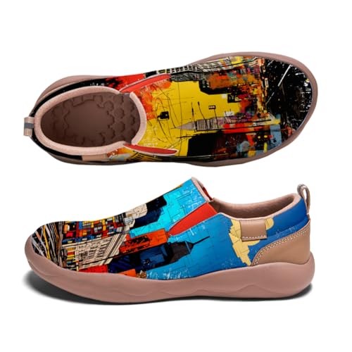 Slip On Loafers for Kid Lightweight Cozy Casual Shoes Boys Girls Art Painted Walking Travel Sneakers4