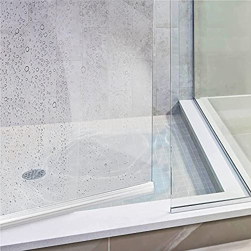 Joint de porte de douche sans cadre bas de porte en verre 10 mm étanchéité type U 1m - 7