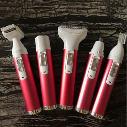 Recortadora facial femenina recargable para llevar en tu neceser 7