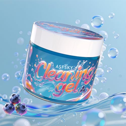 ASFSKY Car Cleaning Gel (Blue,Blueberry) Cleaning...