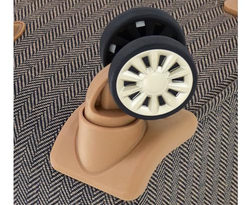 London Fog Kensington Navy Sand Herringbone 24" Expandable Spinner