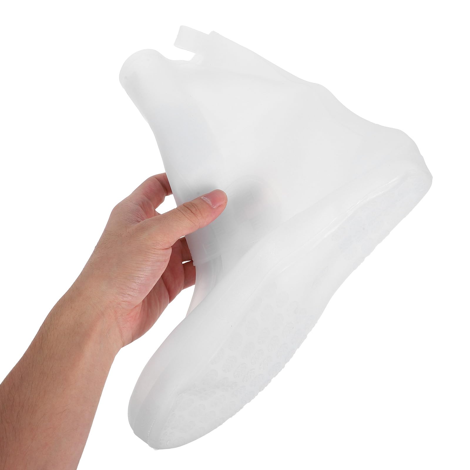 2 pares de fundas impermeables para zapatos: Protectores de calzado impermeables - Cubrezapatillas plegables para botas de lluvia - Fundas para calzado de ciclismo para hombre y mujer, talla