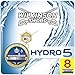 Wilkinson Hydro 5 Lames De Rasoir Pour Homme, Bleu, Pack de 8
