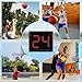Flyrivergo Basketball Shot Clock Timer,14/24/25/30/35/40/60 Seconds Countdown Timer, Portable Shot Clock with Buzzer for All Sports