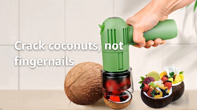 Amazon.com: Zunate Electric Coconut Opener Tool, Automatic Coconut