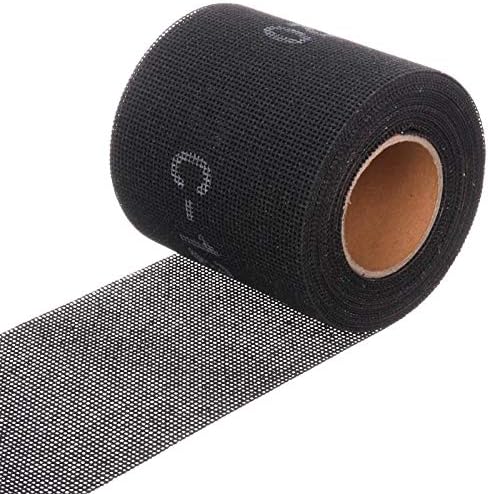 EMILYPRO Sanding Screen Mesh Roll for Dry Wall 4-1/10inch Wide x 6.5yd Long Silicon Carbide Grits #80-1 Roll